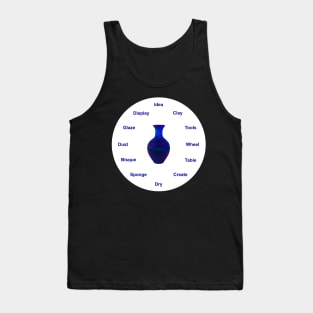 Pottery Clock Tank Top